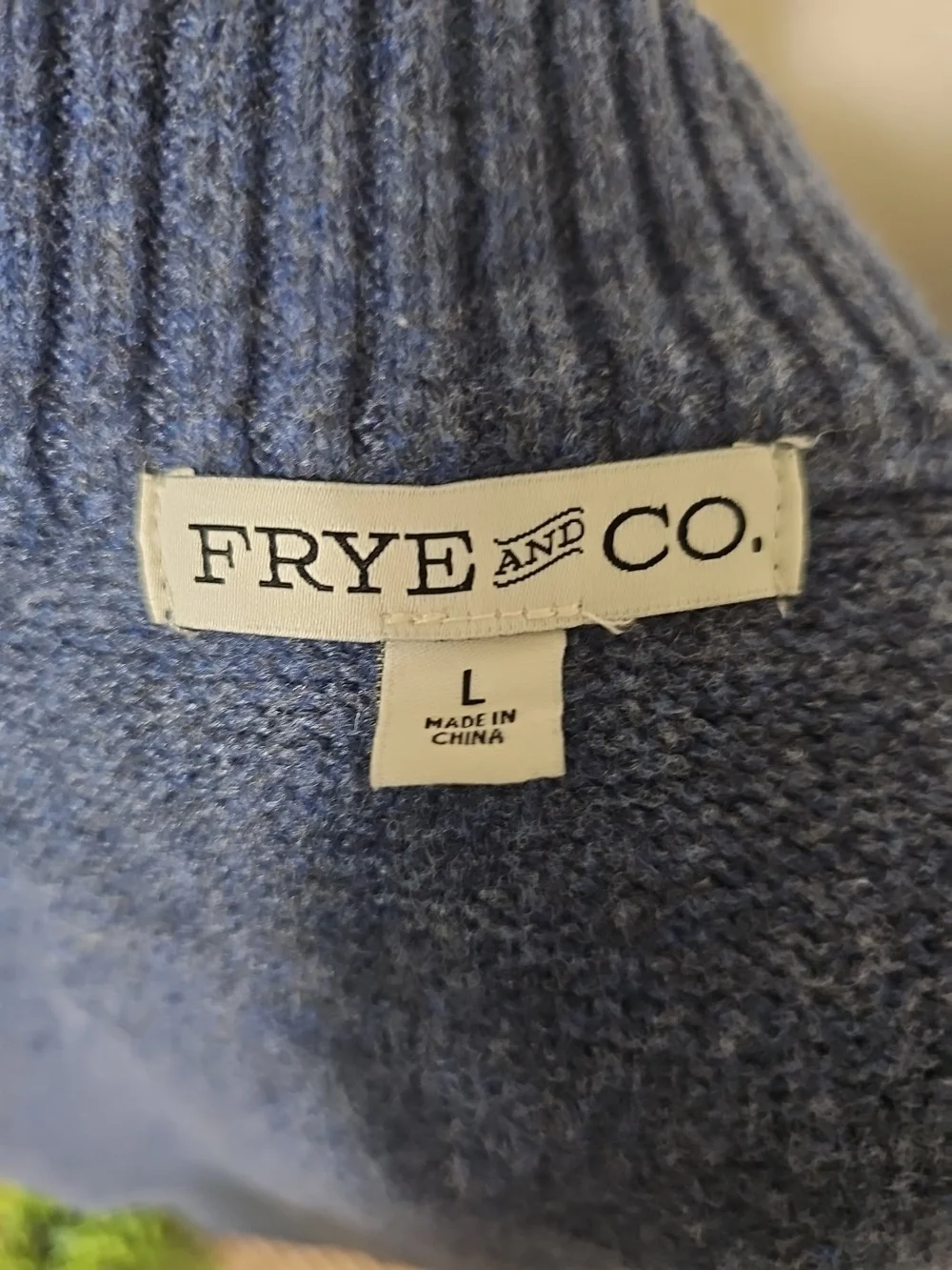 Frye & Co. Men's / Unisex Aztec Zip Up Cardigan